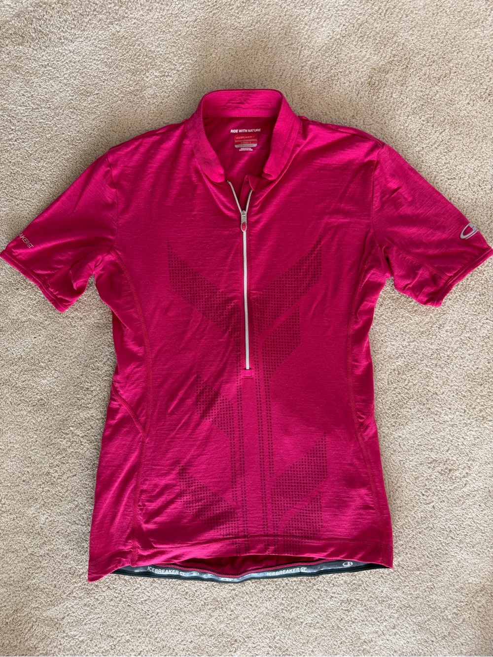 Icebreaker Short Sleeve Cycling Jersey